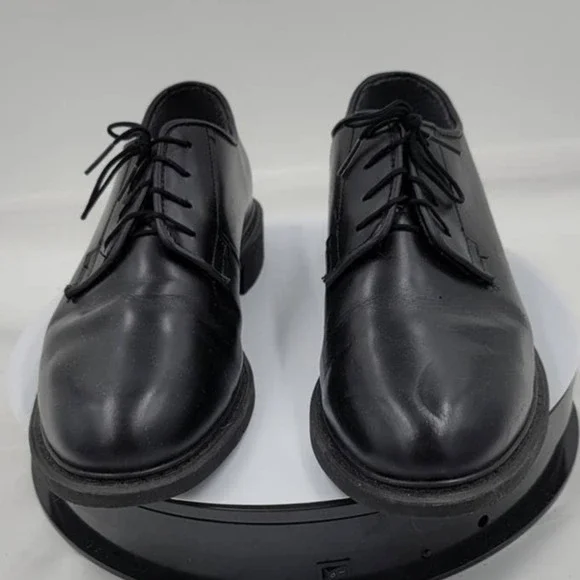 Altama Black Military Dress Shoes Altama Shoes Altama Black Lace - Main Image